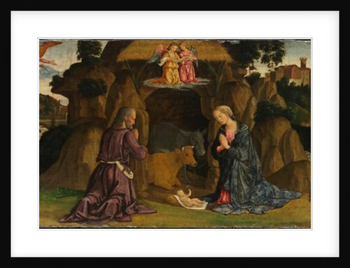 The Nativity, 1480s by Antoniazzo Romano