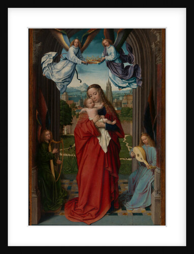 Virgin and Child with Four Angels, c.1510-15 by Gerard David