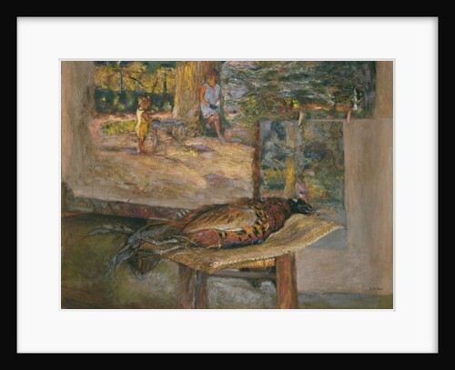 Interior with Paintings and a Pheasant, 1928 by Edouard Vuillard