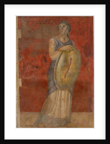 Standing woman holding a shield, c.50–40 B.C. by Roman Republican Period