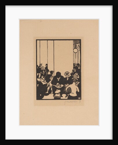 Five O'Clock, The World's Fair IV, 1901 by Felix Edouard Vallotton