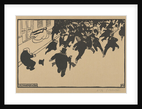The Demonstration, 1893 by Felix Edouard Vallotton
