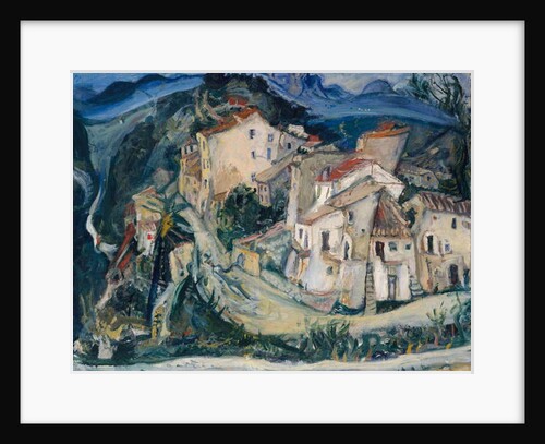 View of Cagnes, c.1924-25 by Chaim Soutine