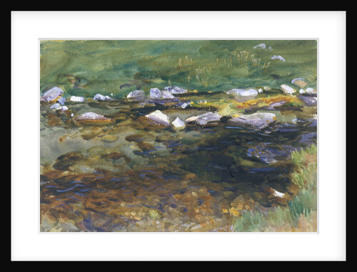 Brook and Meadow, c.1907 by John Singer Sargent