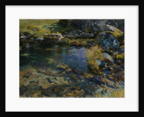 Alpine Pool, 1907 by John Singer Sargent