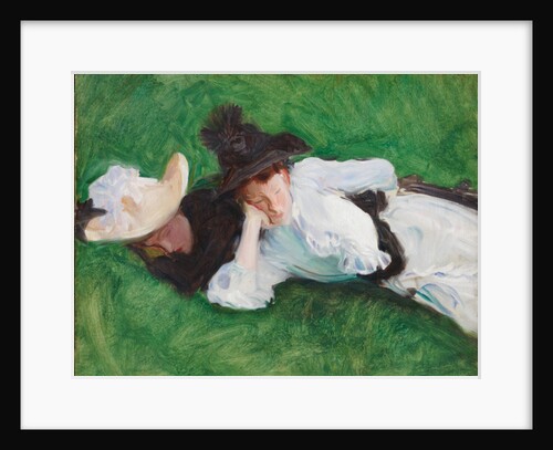Two Girls on a Lawn, 1889 by John Singer Sargent