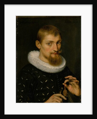 Portrait of a Man, Possibly an Architect or Geographer, 1597 by Peter Paul Rubens