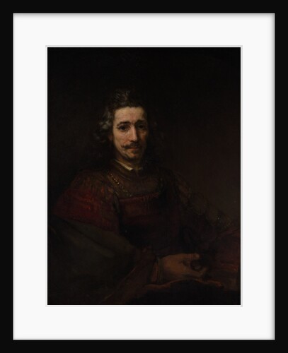 Man with a Magnifying Glass, c.1660 by Rembrandt Harmensz. van Rijn