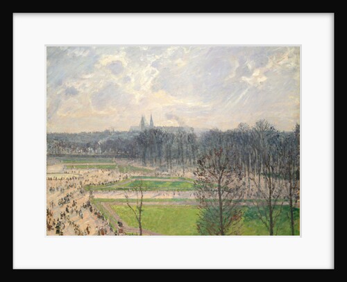 The Garden of the Tuileries on a Winter Afternoon, 1899 by Camille Pissarro
