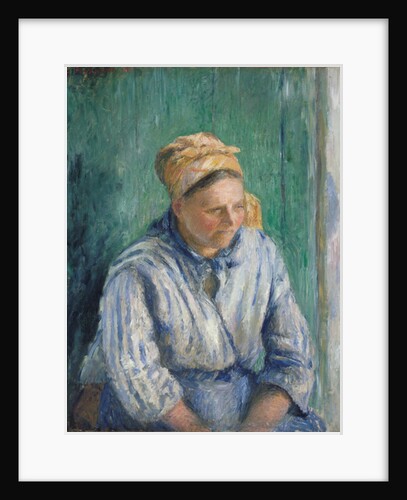 Washerwoman, Study, 1880 by Camille Pissarro
