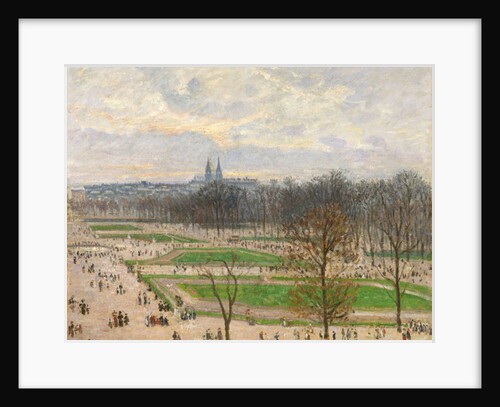 The Garden of the Tuileries on a Winter Afternoon, 1899 by Camille Pissarro