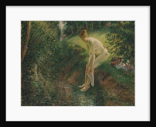 Bather in the Woods, 1895 by Camille Pissarro