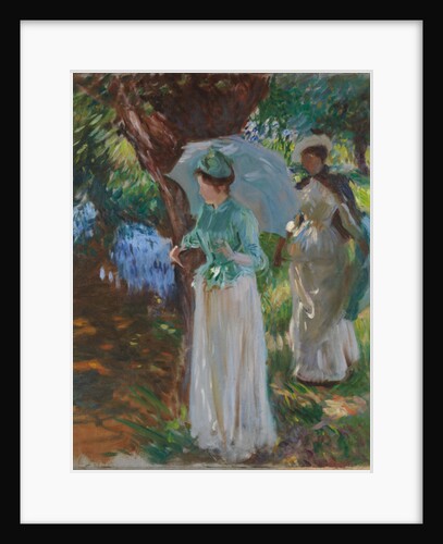 Two Girls with Parasols, 1888 by John Singer Sargent