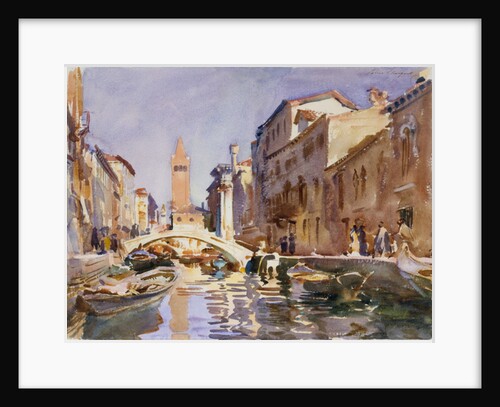 Venetian Canal, 1913 by John Singer Sargent