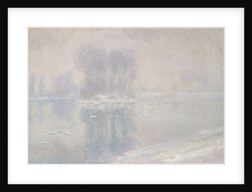 Ice Floes, 1893 by Claude Monet