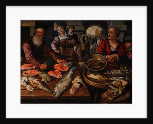 Fish Market, 1568 by Joachim Beuckelaer or Bueckelaer