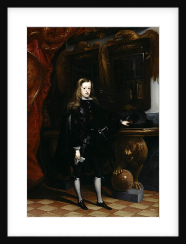Portrait of Charles II of Spain, c.1675 by Don Juan Carreno de Miranda