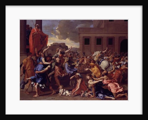 The Abduction of the Sabine Women, c.1633-34 by Nicolas Poussin