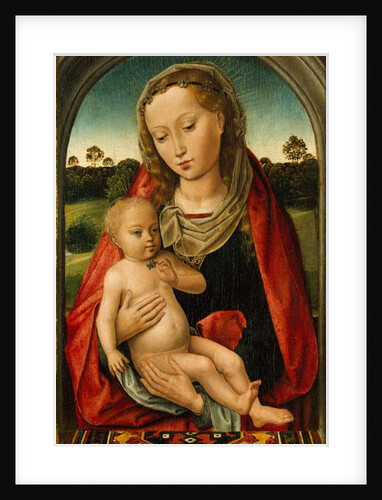 Virgin and Child, c.1487 by Hans Memling