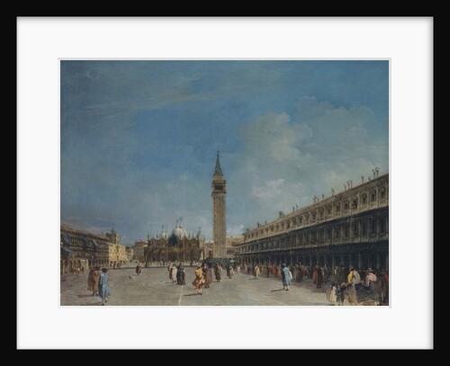 Piazza San Marco, 1760 by Francesco Guardi