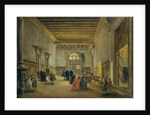 The Antechamber of the Sala del Maggior Consiglio, c.1765-68 by Francesco Guardi