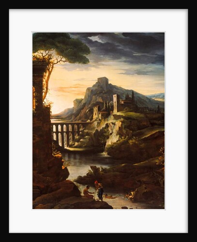 Evening: Landscape with an Aqueduct, 1818 by Theodore Gericault
