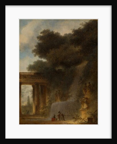 The Cascade, c.1775 by Jean-Honore Fragonard