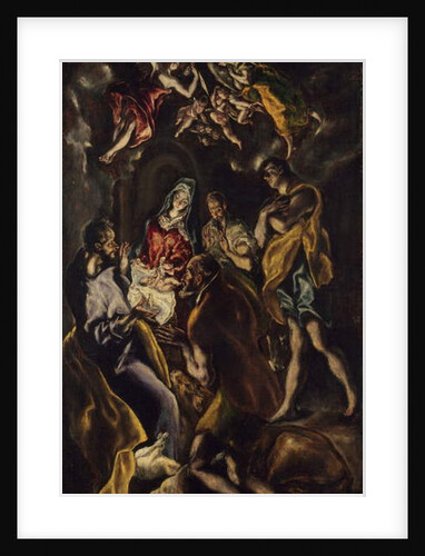 The Adoration of the Shepherds, c.1612-14 by El (1541-1614) Greco