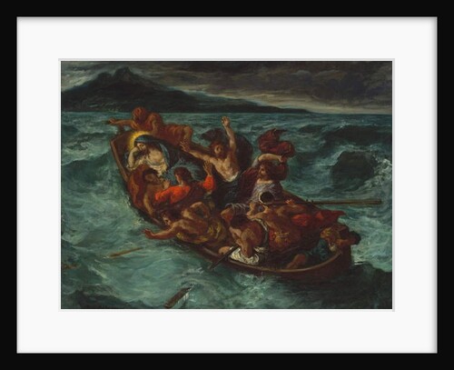 Christ Asleep during the Tempest, c.1853 by Ferdinand Victor Eugene Delacroix