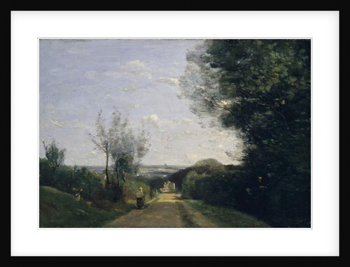 The Environs of Paris, 1860s by Jean Baptiste Camille Corot