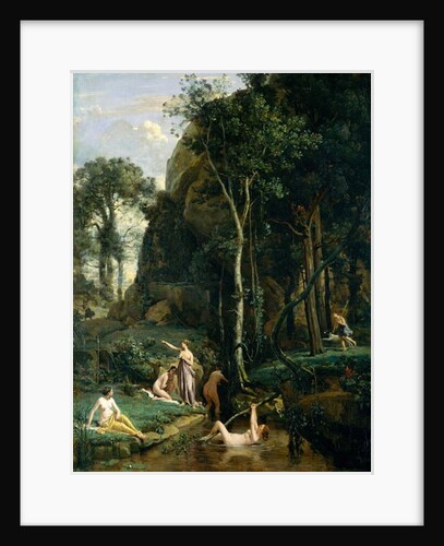 Diana and Actaeon, 1836 by Jean Baptiste Camille Corot