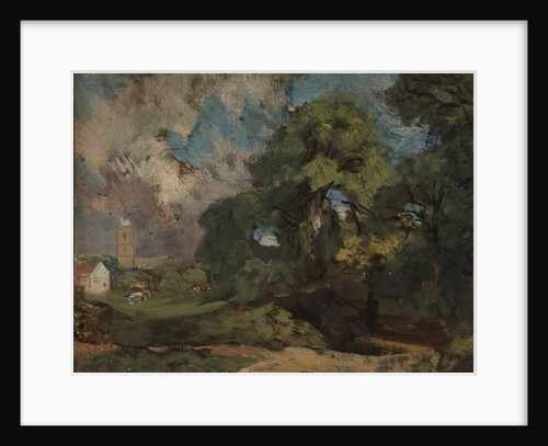 Stoke-by-Nayland, c.1810-11 by John Constable