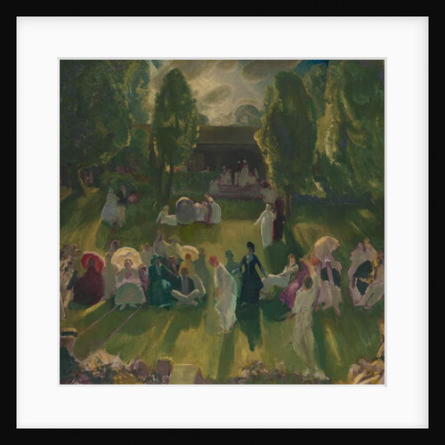 Tennis at Newport, 1919 by George Wesley Bellows