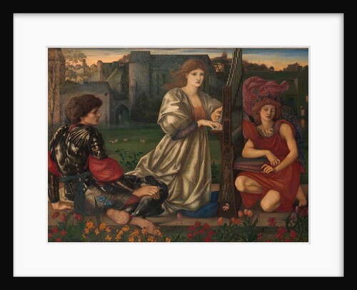The Love song, 1868-77 by Edward Coley Burne-Jones