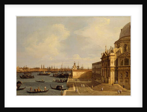 Venice: Santa Maria della Salute, c.1740 by (1697-1768) Canaletto