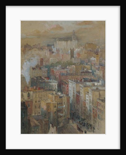 View of New York City, c.1910 by Colin Campbell Cooper