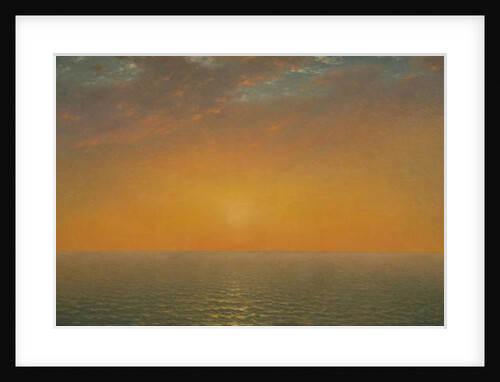 Sunset on the Sea, 1872 by John Frederick Kensett
