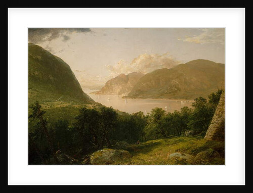 Hudson River Scene, 1857 by John Frederick Kensett