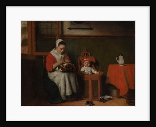 The Lacemaker, c.1656 by Nicolaes Maes