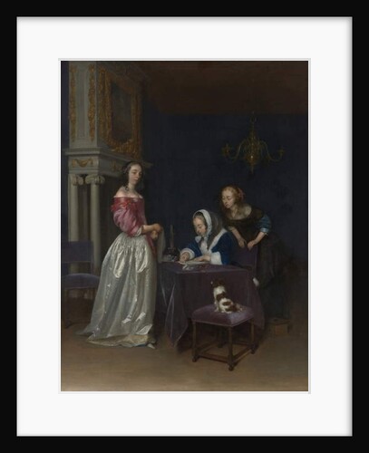 Curiosity, c.1660-62 by Gerard ter Borch or Terborch
