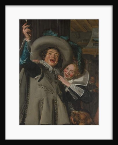 Young Man and Woman in an inn, 1623 by Frans Hals