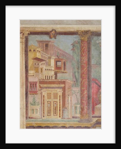 Wall painting from the cubiculum of a villa at Boscoreale, c.50-40 B.C by Roman Republican Period