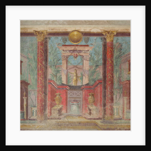 Wall painting from the cubiculum of a villa at Boscoreale, c.50-40 B.C by Roman Republican Period