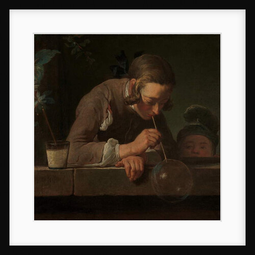 Soap Bubbles, c.1733-34 by Jean-Baptiste Simeon Chardin