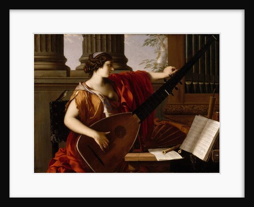 Allegory of Music, 1649 by Laurent de La Hire or La Hyre