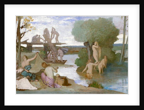 The River, c.1864 by Pierre Puvis de Chavannes