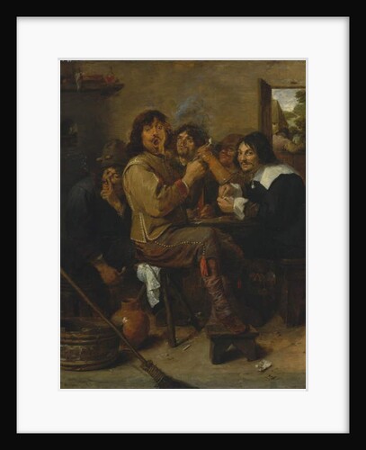 The Smokers, c.1636 by Adriaen Brouwer