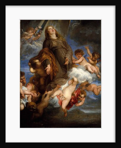 Saint Rosalie Interceding for the Plague-stricken of Palermo, 1624 by Anthony van Dyck