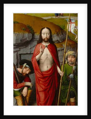The Resurrection, with the Pilgrims of Emmaus, c.1510 by Gerard David