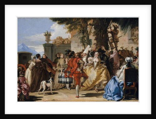 A Dance in the Country, c.1755 by Giandomenico (1727-1804) Tiepolo